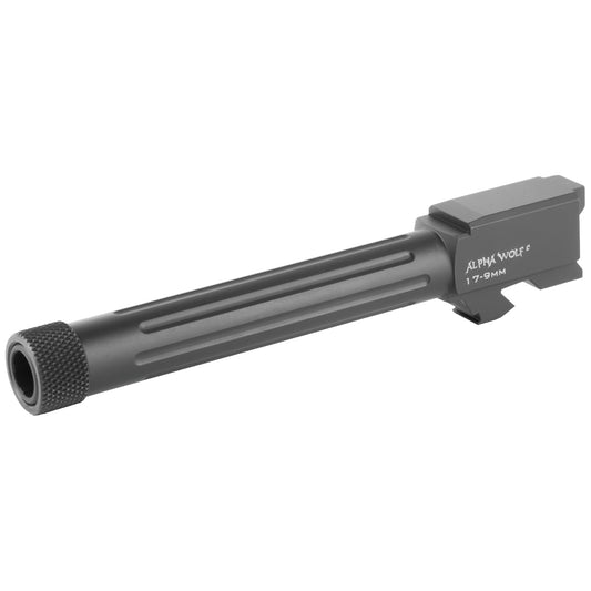 Lone Wolf Distributors Alpha Wolf 9mm Threaded & Fluted Barrel for Glock G17