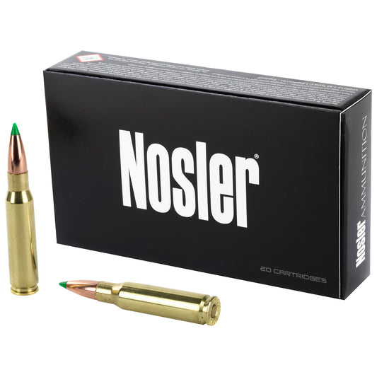 Nosler Ballistic Tip Hunting Ammunition for 308 Winchester, 165 Grain, 20 Rounds Per Box