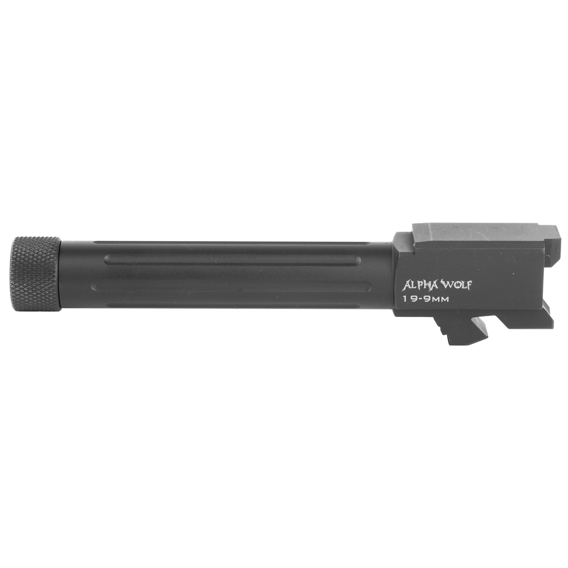 Lone Wolf Distributors Alpha Wolf Threaded & Fluted 9mm Barrel for Glock 19