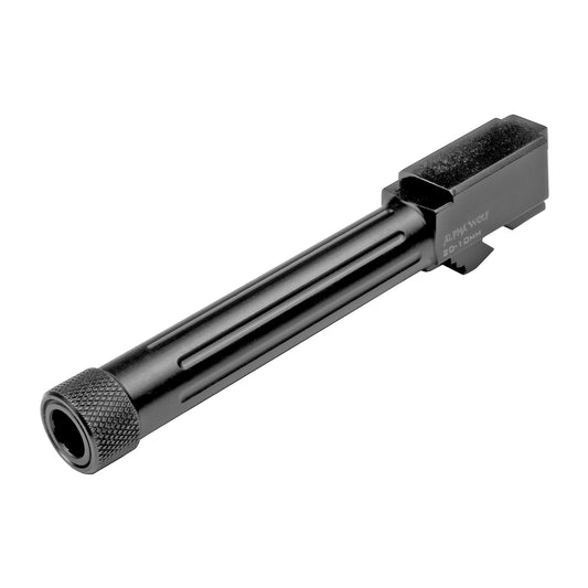 Lone Wolf Distributors Alpha Wolf Threaded and Fluted 10mm Barrel for Glock G20 - Model AW-2010TH
