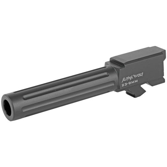 Lone Wolf Distributors Alpha Wolf Fluted 9mm Barrel for G23/G32 Conversion