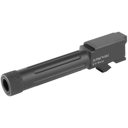 Lone Wolf Distributors Alpha Wolf Threaded & Fluted 9mm Barrel for Glock G27/G33