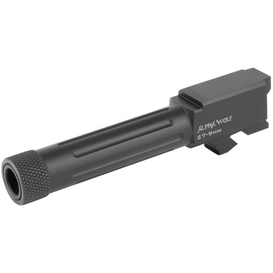 Lone Wolf Distributors Alpha Wolf Threaded & Fluted 9mm Barrel for Glock G27/G33