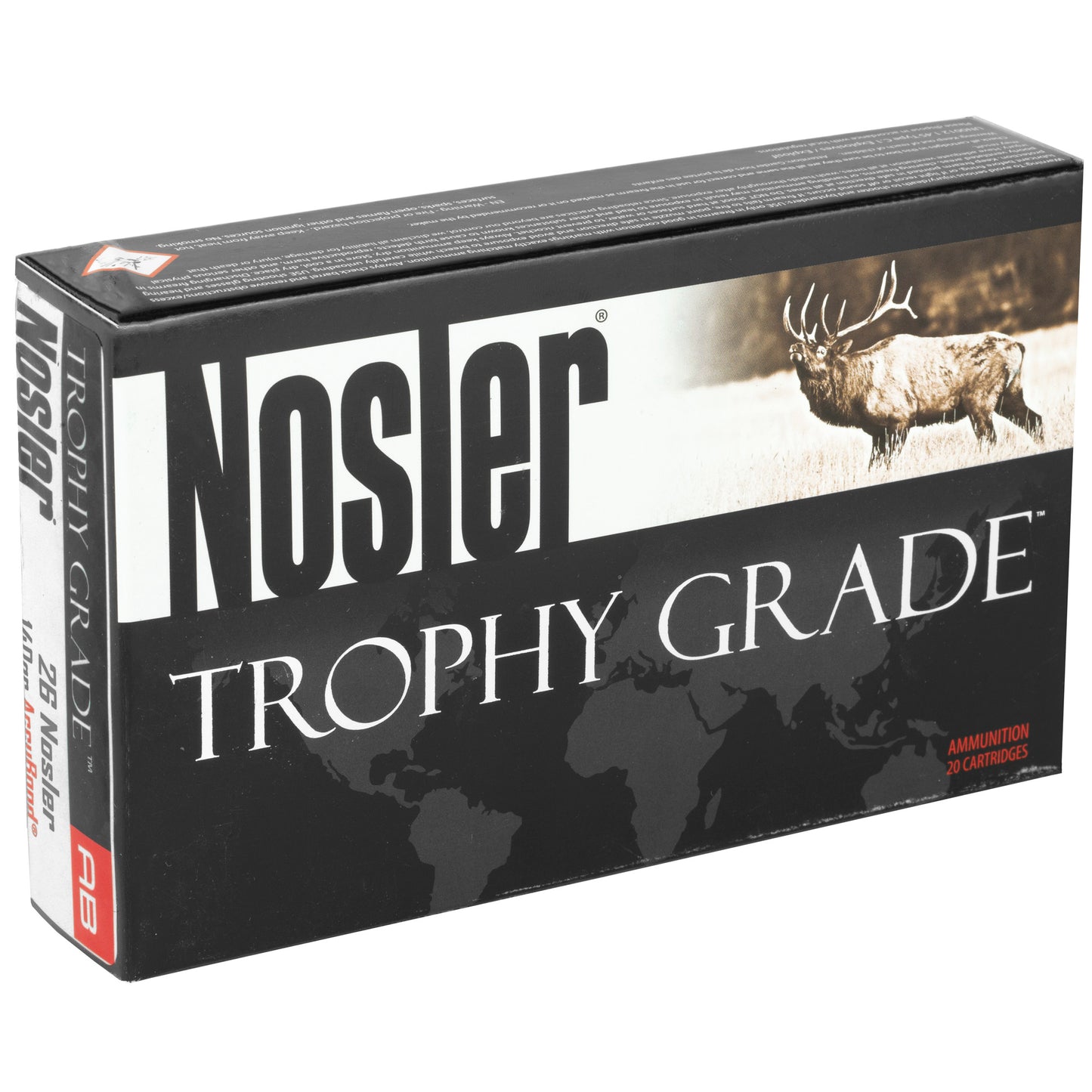 Nosler Trophy Grade 26 Nosler 140 Grain AccuBond Ammunition - 20 Round Box