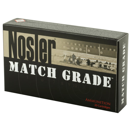 Nosler Match Grade 308 Winchester 168-Grain Custom Competition Ammunition (20 Rounds)