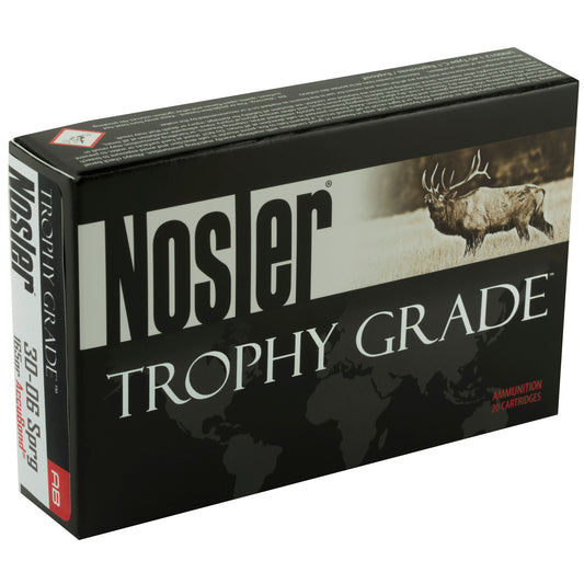 Nosler Trophy Grade 30-06 Springfield 165-Grain AccuBond Ammunition * 20 Rounds Per Box