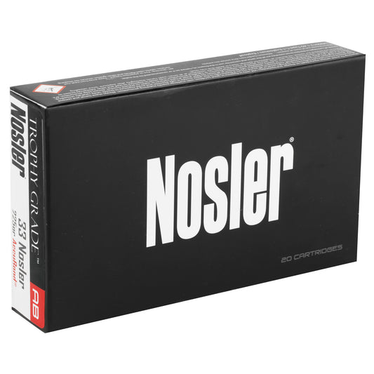 Nosler Trophy Grade 33 Nosler AccuBond Ammunition - 225 Grain, 20 Rounds per Box