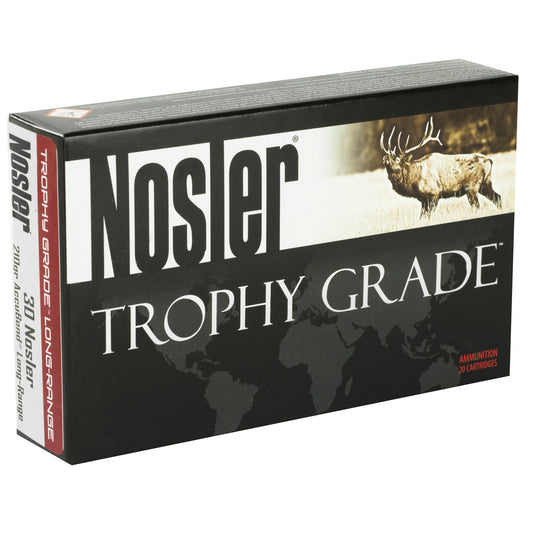 Nosler Trophy AccuBond Long Range Ammunition * 30 Nosler, 210 Grain, 20 Rounds