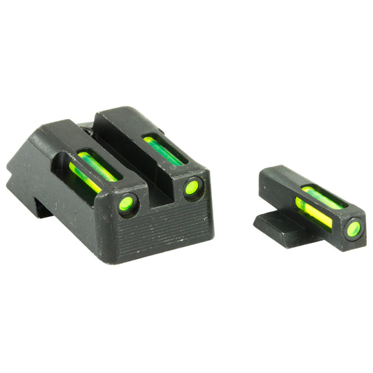 Hi-Viz LiteWave H3 Night Sight for 1911 Pistols with Green Front and Rear Sights