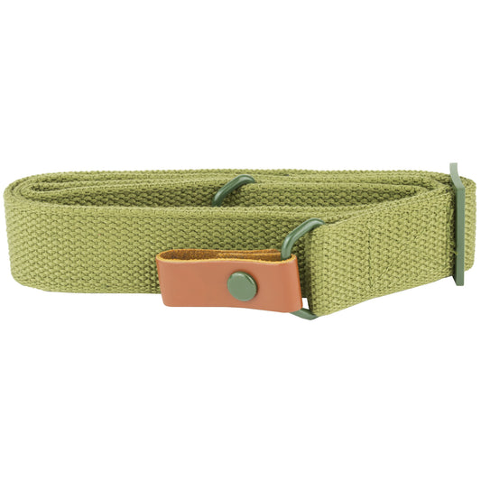 NcSTAR VISM AK/SKS Military Style Canvas Sling - Green, Model AAKS