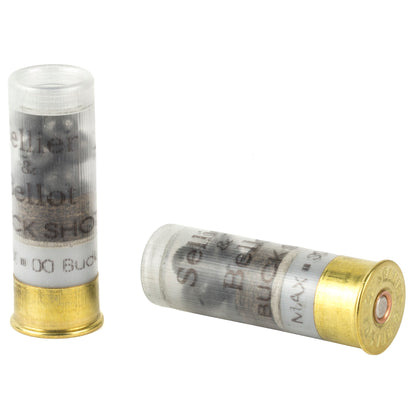 Sellier & Bellot 12 Gauge 2.75-Inch 00 Buckshot Shotshell * 25 Rounds Per Box