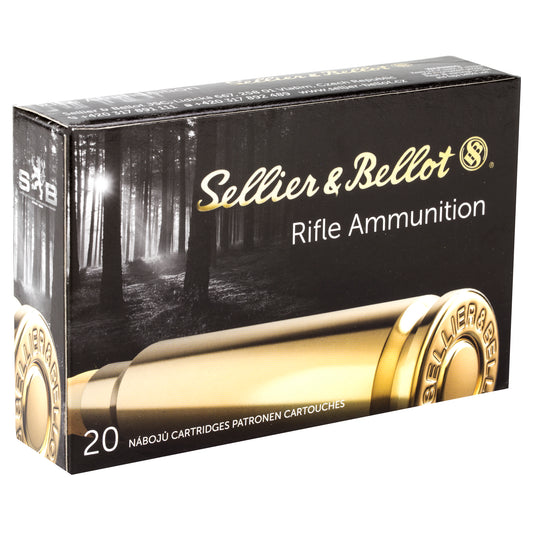 Sellier & Bellot 30-06 Springfield 180 Grain FMJ Rifle Ammunition - 20 R rounds per box