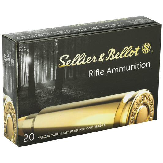 Sellier & Bellot 30-06 Springfield Soft Point Rifle Ammunition - 180 Grain, Box of 20
