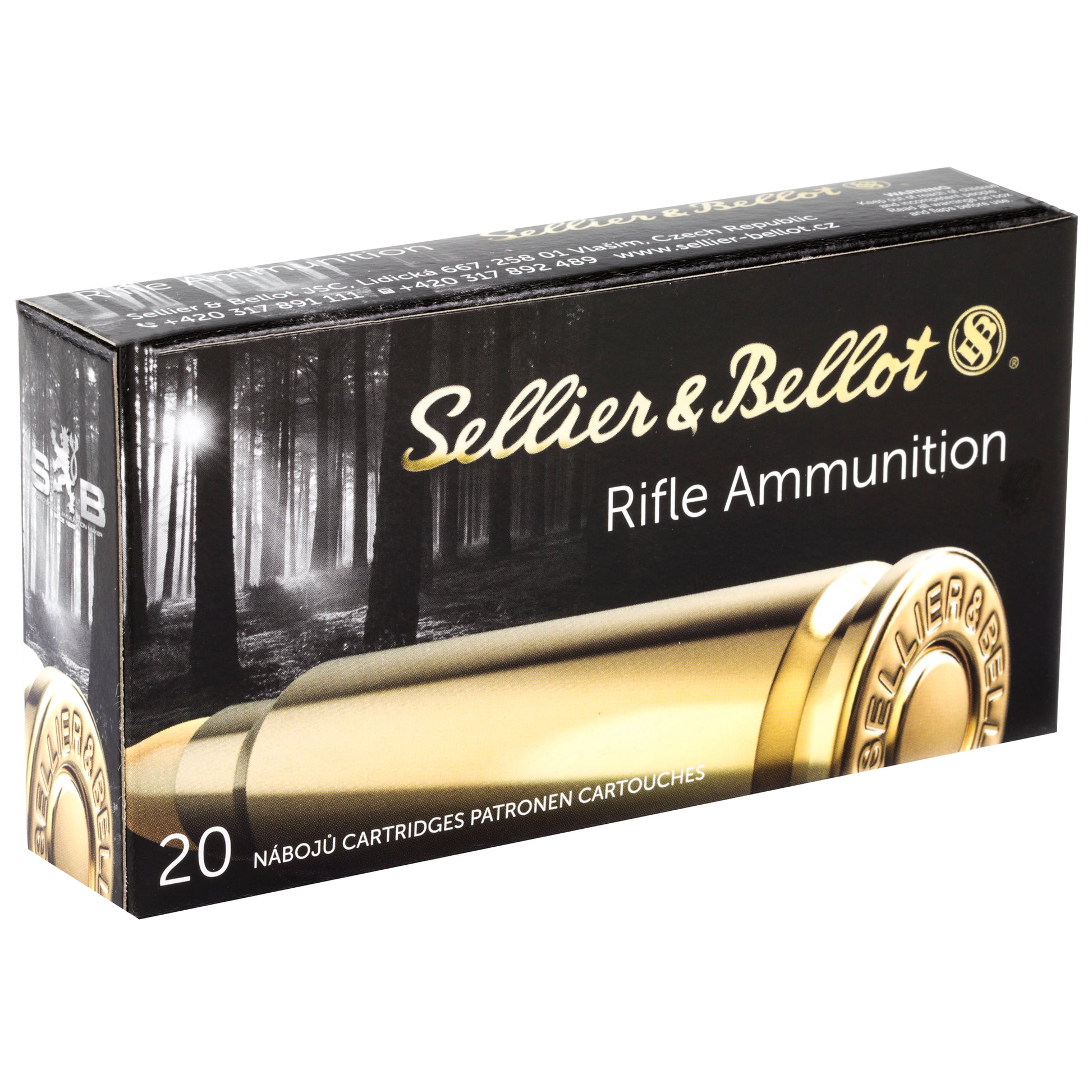 Sellier & Bellot 30-30 Winchester Soft Point Rifle Ammunition * 150 Grain, 20 Rounds per Box