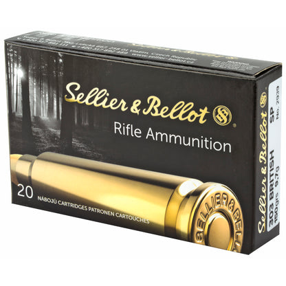Sellier & Bellot 303 British 150-Grain Soft Point Rifle Ammunition (20 Rounds per Box)
