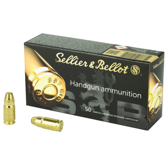 Sellier & Bellot 357 Sig 140-Grain Full Metal Jacket Pistol Ammunition - 50 Rounds