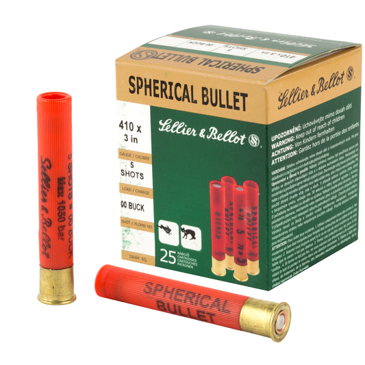 Sellier & Bellot Super Speed 410 Gauge 3 Buckshot * 25 Rounds per Box