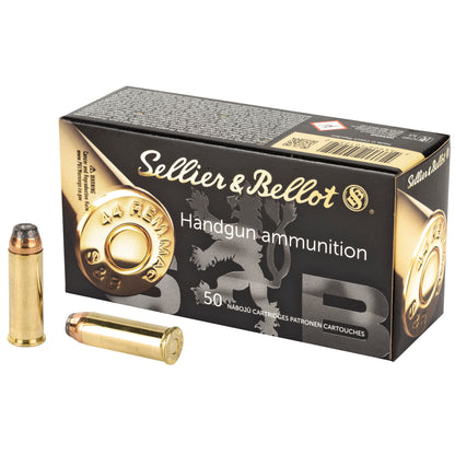 Sellier & Bellot 44 Magnum 240 Grain Semi-Jacketed Hollow Point Ammunition (SB44C)