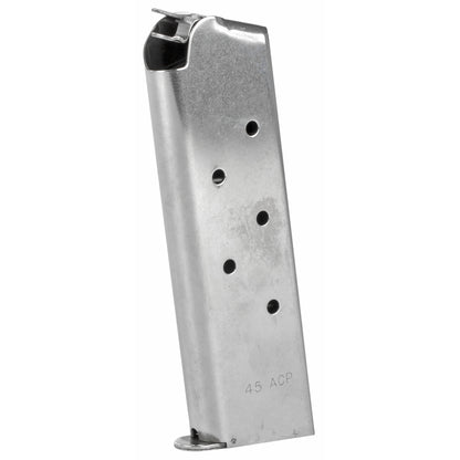 Springfield Armory MAGAZINE SPRGFLD 45ACP 7-Round Silver for 1911 Pistols