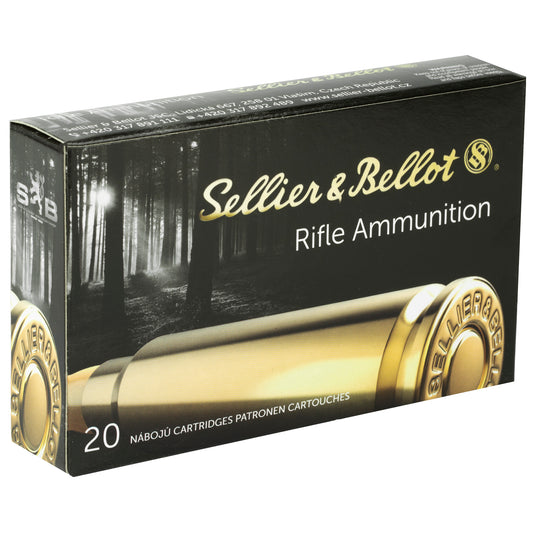 Sellier & Bellot 6.5x55 Swedish Rifle Ammunition, 131 Grain Soft Point * 20 Rounds per Box