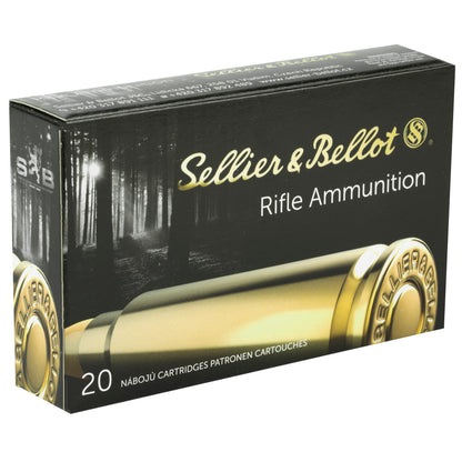 Sellier & Bellot 6.5x55mm Swedish Rifle Ammunition - 140 Grain Soft Point, Box of 20