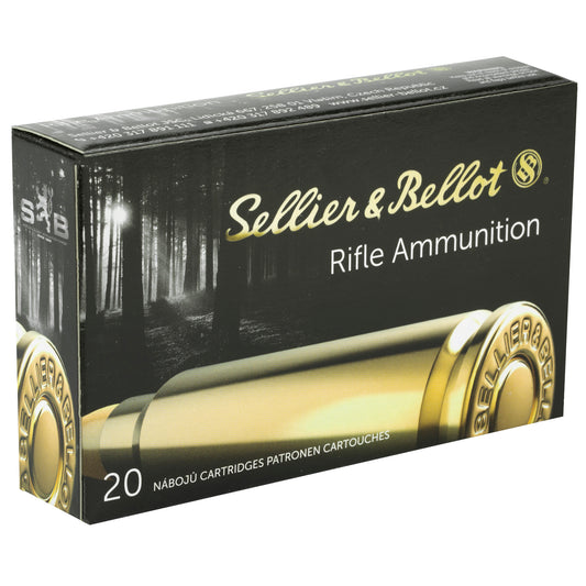 Sellier & Bellot 6.5x55mm Swedish Rifle Ammunition - 140 Grain Soft Point, Box of 20