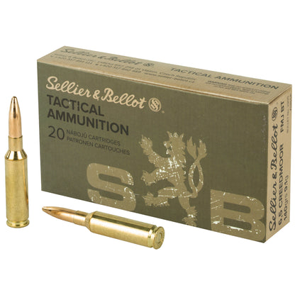 Sellier & Bellot 6.5 Creedmoor 140-Grain Full Metal Jacket Rifle Ammunition (SB65A)