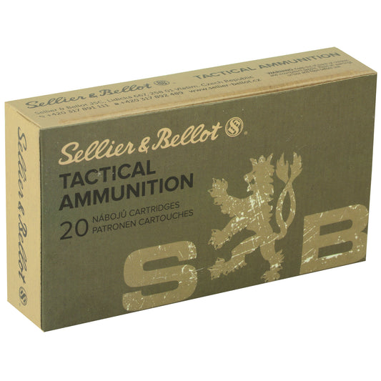 Sellier & Bellot 6.5 Creedmoor 140-Grain Full Metal Jacket Rifle Ammunition (SB65A)