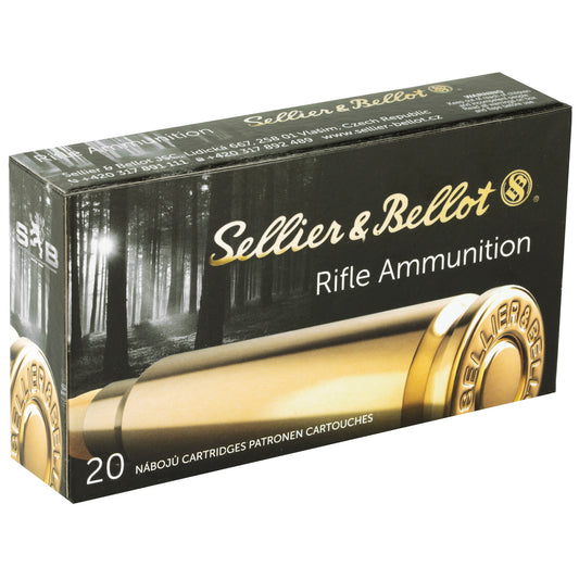 Sellier & Bellot 6.5 Creedmoor 131-Grain Soft Point Rifle Ammunition (20 Rounds Per Box)