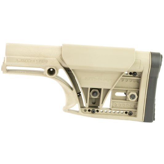 Luth-AR MBA-1 Fixed Rifle Stock in Flat Dark Earth for AR-15 & AR-10 Platforms