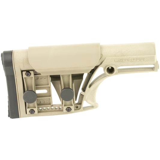 Luth-AR MBA-1 Fixed Rifle Stock in Flat Dark Earth for AR-15 & AR-10 Platforms