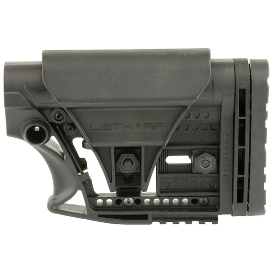Luth-AR MBA-3 Carbine Stock with Adjustable Features for AR-15 and AR-10 Rifles