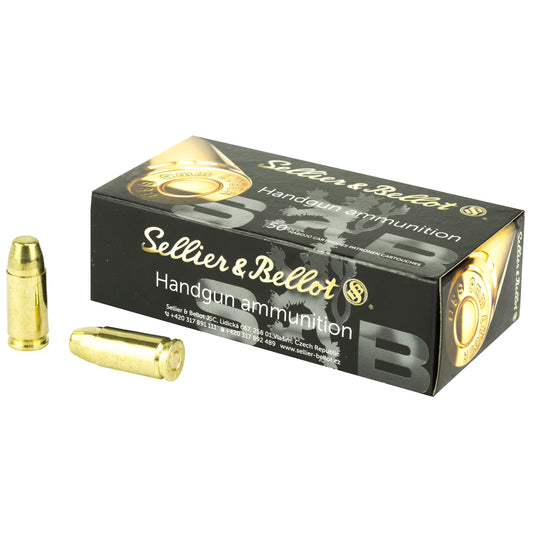 Sellier & Bellot 9mm Subsonic 150-Grain FMJ Ammunition * Reliable Full Metal Jacket for Target Practice and Training