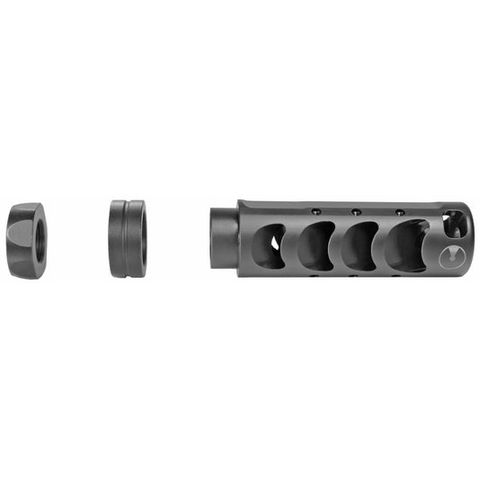 Ultradyne USA Apollo MAX Muzzle Brake for 6.5 Creedmoor - Black, 5/8x24 Thread Pattern