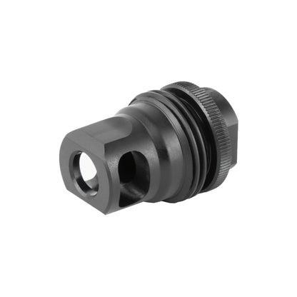 SilencerCo SCO AC2628 Single Port ASR Muzzle Brake for 9mm - Black