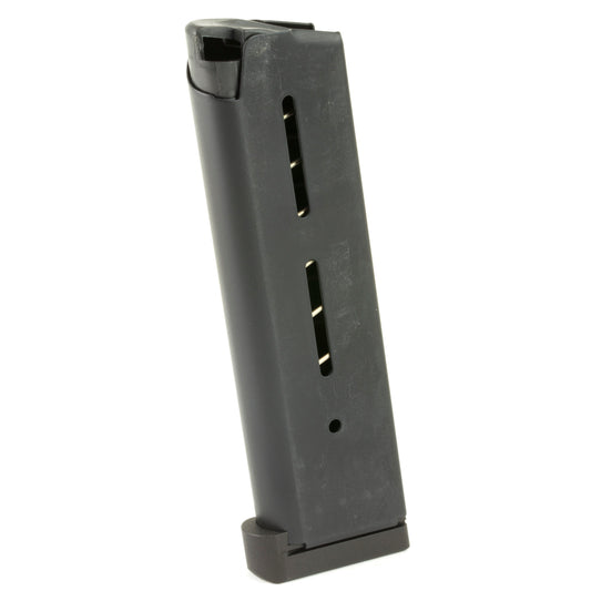 Wilson Combat MAG WILSON 8RD 45 ACP with Aluminum Base Pad, Black