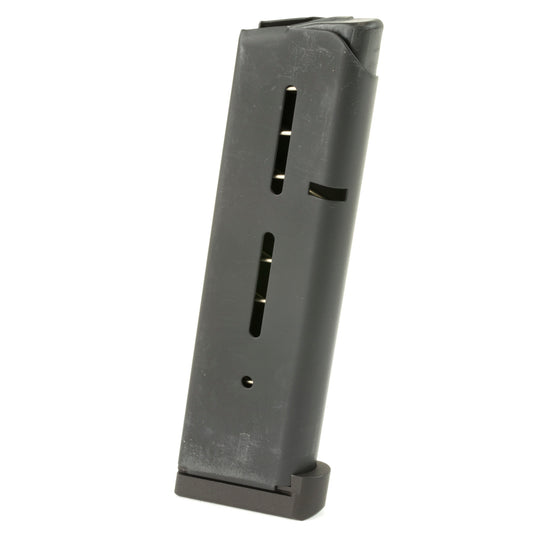 Wilson Combat MAG WILSON 8RD 45 ACP with Aluminum Base Pad, Black