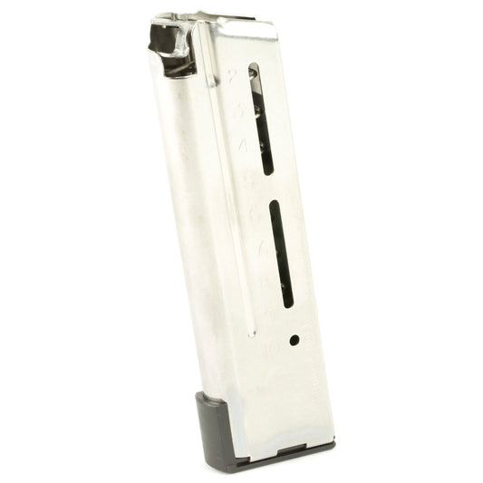 Wilson Combat Elite Tactical Magazine for 9mm Pistols * 10-Round Silver Magazine Part Number 500.9CD
