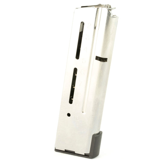 Wilson Combat Elite Tactical Magazine for 9mm Pistols * 10-Round Silver Magazine Part Number 500.9CD