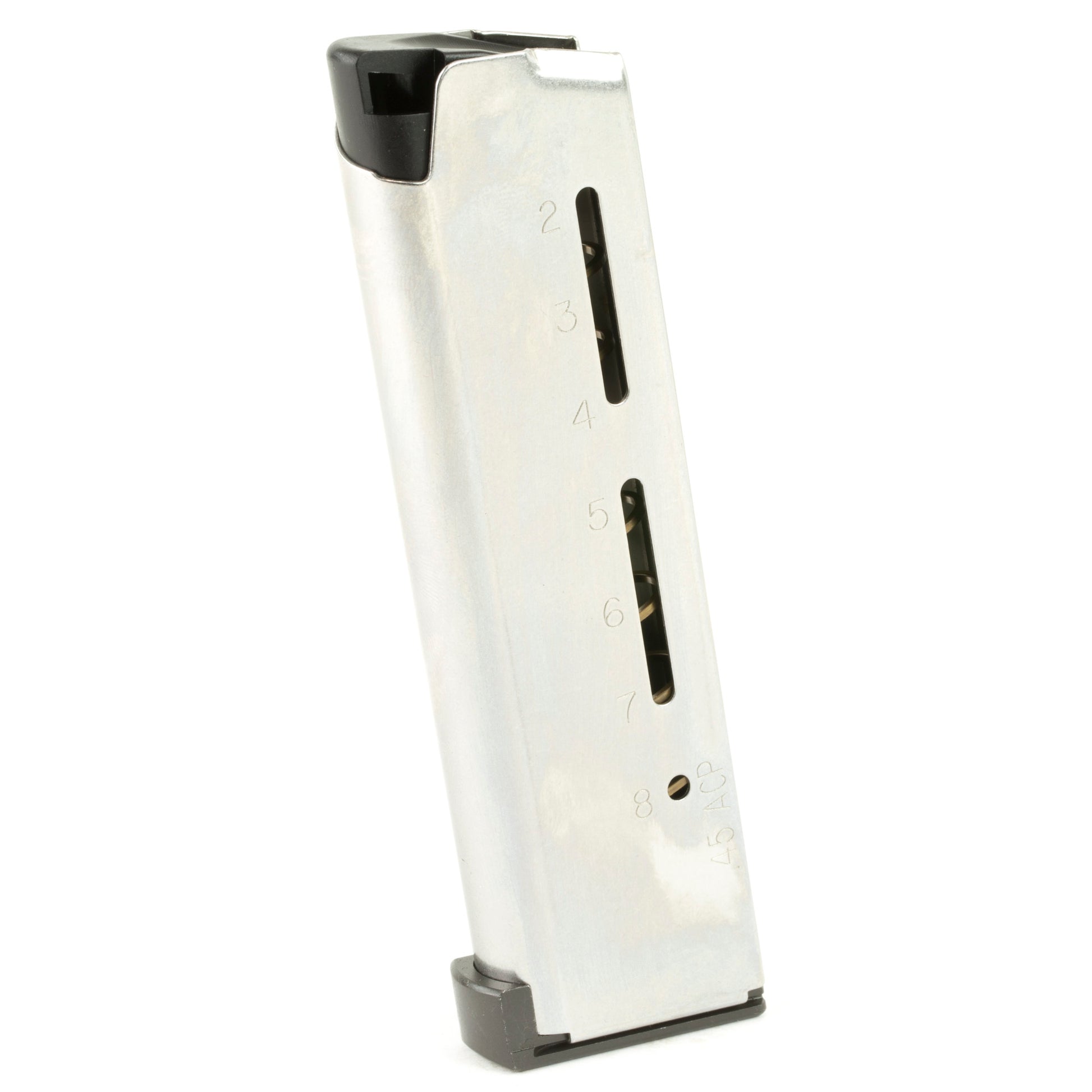 Wilson Combat Elite Tactical Magazine for 1911 45 ACP - 8 Rounds, Silver