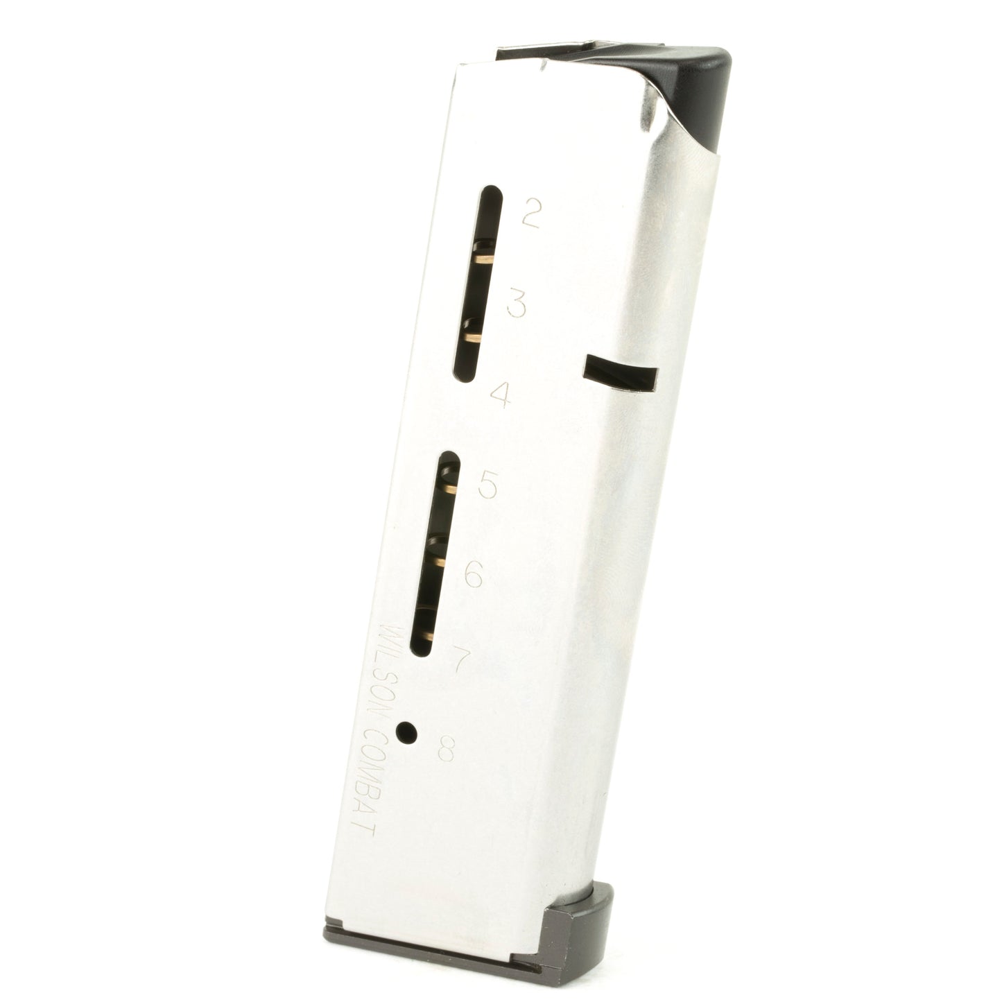 Wilson Combat Elite Tactical Magazine for 1911 45 ACP - 8 Rounds, Silver