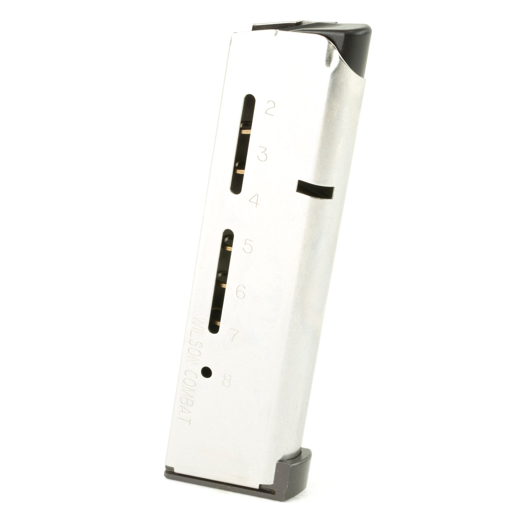 Wilson Combat Elite Tactical Magazine for 1911 45 ACP - 8 Rounds, Silver