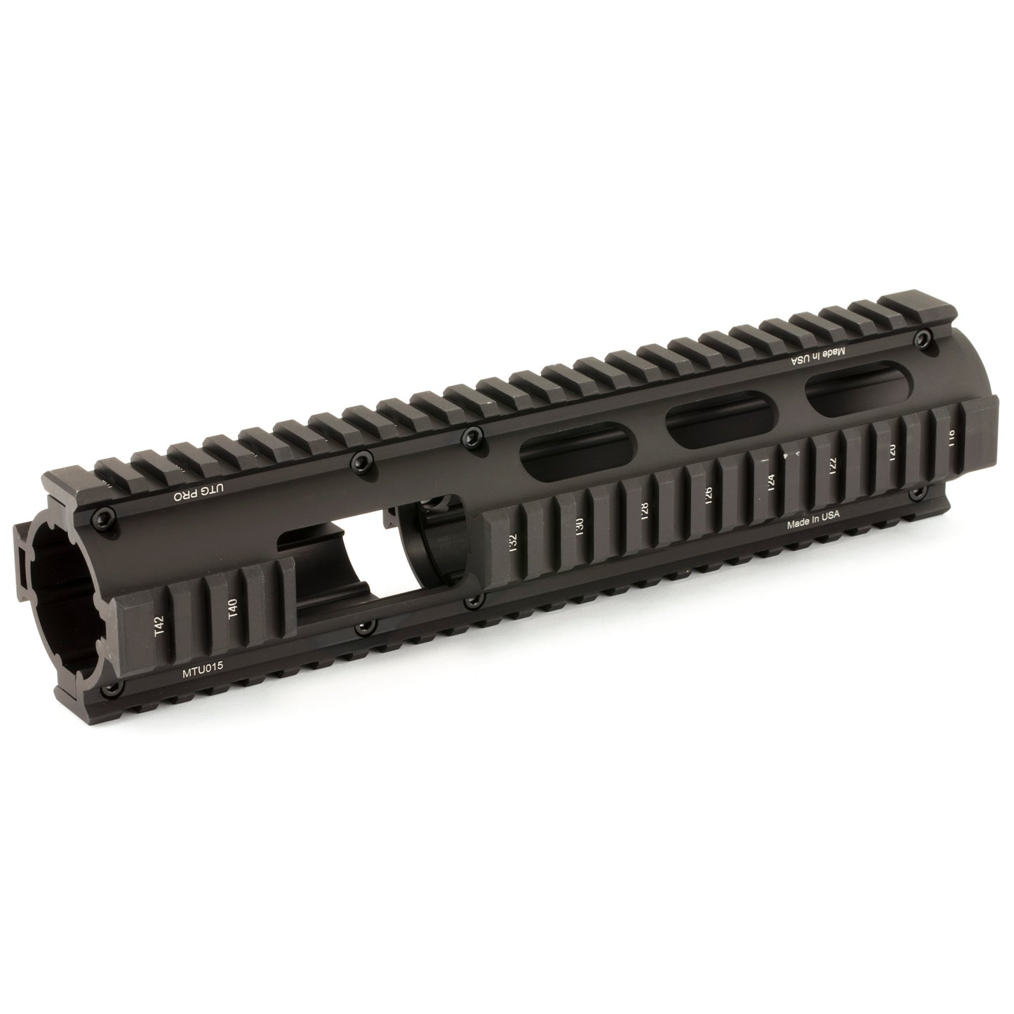 Leapers, Inc. - UTG Model 4/15 Extended Carbine Length Drop-In Quad Rail in Black