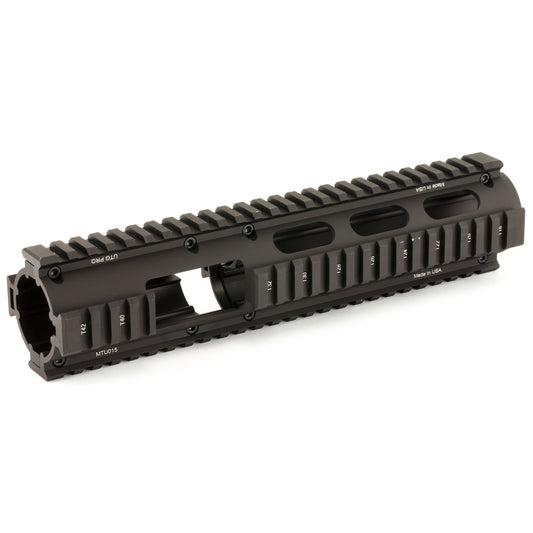 Leapers, Inc. - UTG Model 4/15 Extended Carbine Length Drop-In Quad Rail in Black