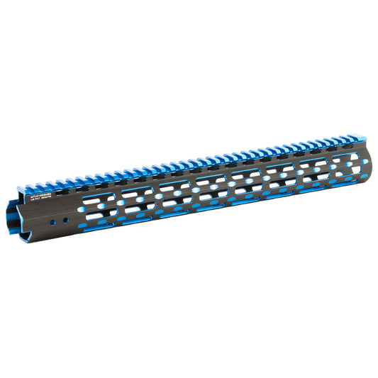 Leapers Inc. UTG PRO M-LOK 15-Inch Super Slim Free Float Handguard * Black and Blue