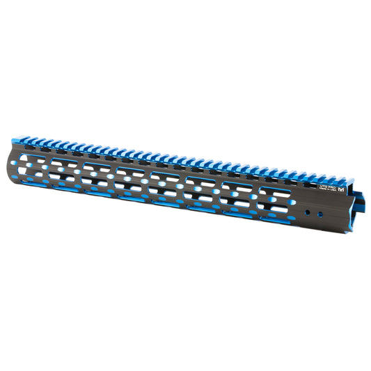 Leapers Inc. UTG PRO M-LOK 15-Inch Super Slim Free Float Handguard * Black and Blue