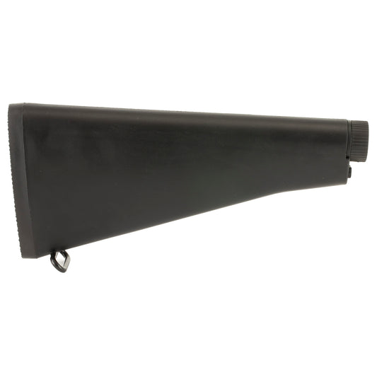 Leapers UTG Model 4 AR-15 Fixed Stock Assembly * Durable Black M16A2 Style Buffer Stock for AR-15 Rifles