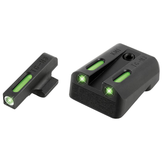 TRUGLO Brite-Site TFX Tritium & Fiber-Optic Sight for Kimber Pistols - Green