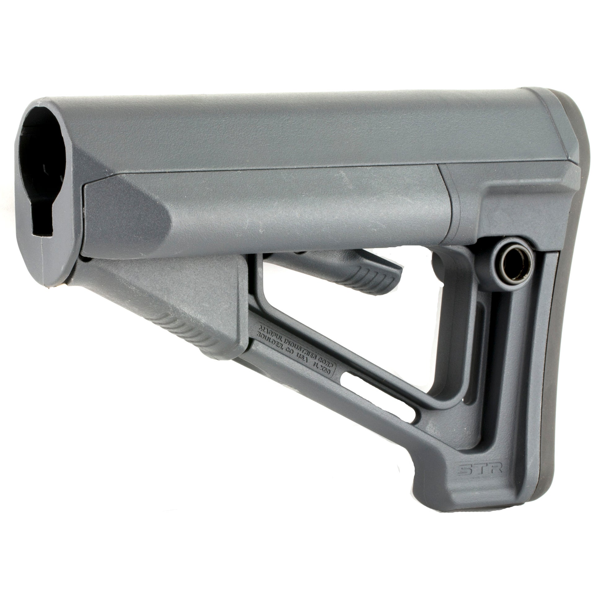 Magpul Industries MAG470-GRY STR Carbine Stock with Storage, Gray