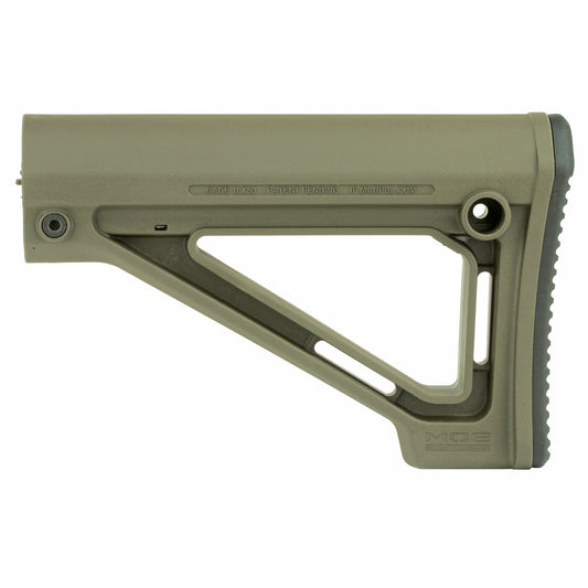 Magpul Industries MOE Fixed Carbine Stock - Mil-Spec Model in Olive Drab Green